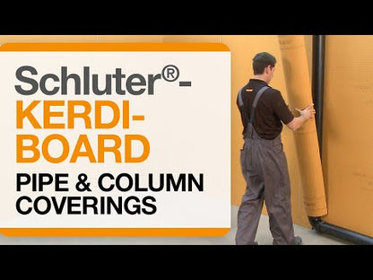 Schluter®-KERDI-BOARD-U U-shaped building panel for creating pipe and column coverings
