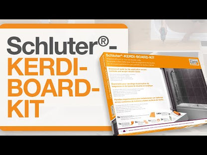 Schluter®-KERDI-BOARD-KIT Complete bathtub and shower base surround kit