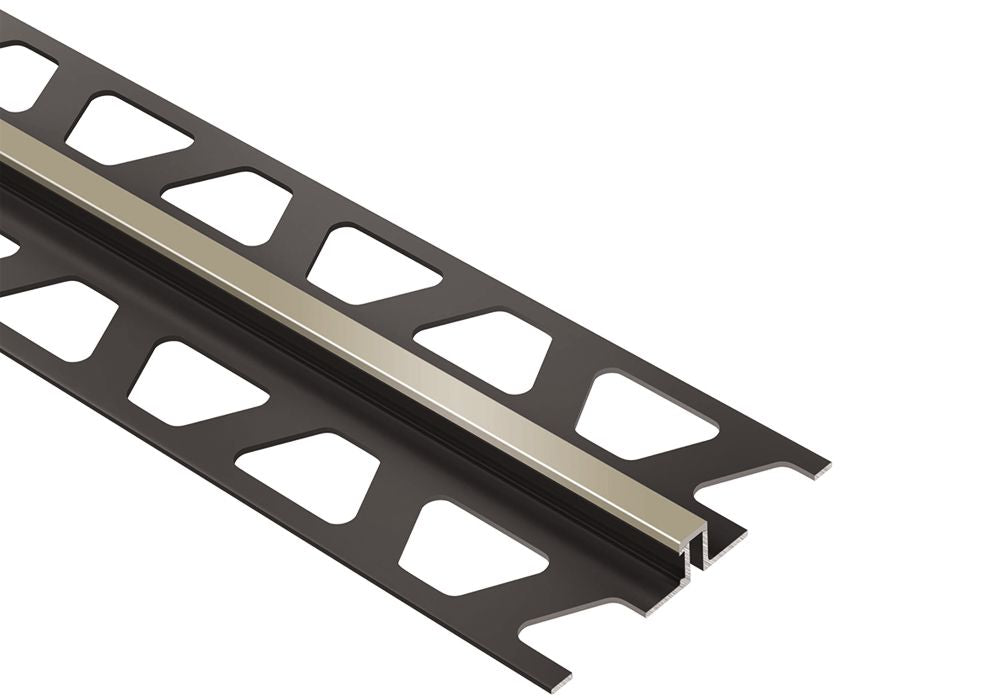 MAGMASCHLUTER SYSTEMS Schluter®-DILEX-BWS PVC surface joint profile with 3/16” (5 mm)-wide movement zone PVC Plasticgrey4.5 mm (3/16")-250 cm (8' 2-1/2")SCHLUTER SYSTEMS Schluter®-DILEX-BWS PVC surface joint profile with 3/16” (5 mm)-wide movement zone