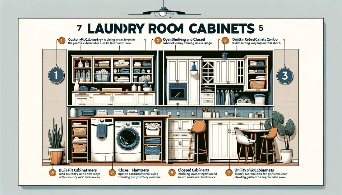 7 Laundry Room Cabinets Ideas | MAGMA Store & Services - MAGMA Store & Services