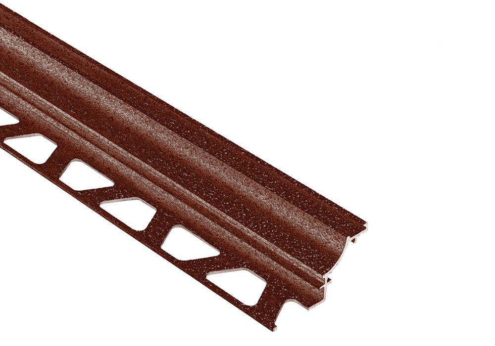 MAGMASCHLUTER SYSTEMS Schluter®-DILEX-AHK Cove-shaped profile for inside wall corners and floor/wall transitions aluminumrustic brown8 mm (5/16")-250 cm (8' 2-1/2")SCHLUTER SYSTEMS Schluter®-DILEX-AHK Cove-shaped profile for inside wall corners and floor/wall transitions