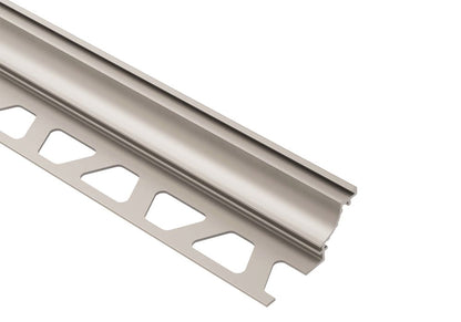 MAGMASCHLUTER SYSTEMS Schluter®-DILEX-AHK Cove-shaped profile for inside wall corners and floor/wall transitions aluminumsatin nickel anodized8 mm (5/16")-250 cm (8' 2-1/2")SCHLUTER SYSTEMS Schluter®-DILEX-AHK Cove-shaped profile for inside wall corners and floor/wall transitions