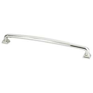 BerensonBerenson 12" Tailored Traditional Appliance Pull, Polished Nickel Berenson 12" Tailored Traditional Appliance Pull, Polished Nickel