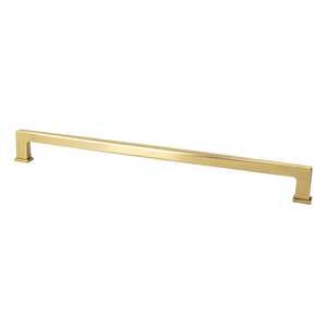 BerensonBerenson 18" Subtle Surge Appliance Pull, Modern Brushed Gold Berenson 18" Subtle Surge Appliance Pull, Modern Brushed Gold