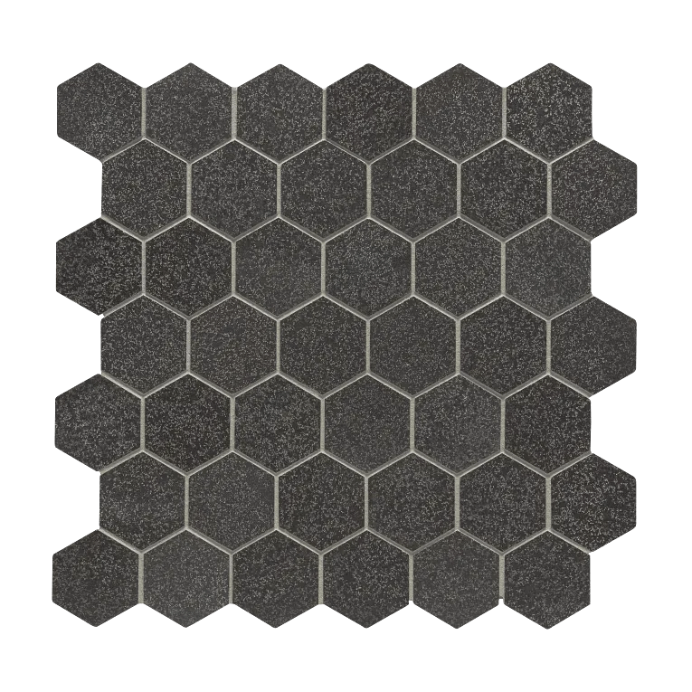 MAGMA Store & ServicesARIZONA TILE Basalt 2 x 2 Hexagon MeshARIZONA TILE Basalt