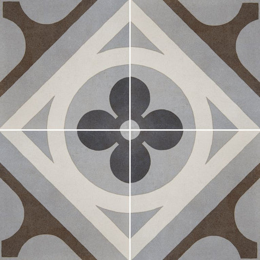 MAGMA Store & ServicesARIZONA TILE Cementine Retro Patterned Tile 8 x 8 Retro 1ARIZONA TILE Cementine Retro Patterned Tile 8 x 8