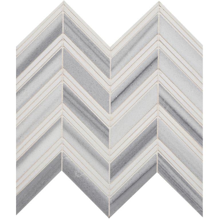 MAGMA Store & ServicesARIZONA TILE Chevron Marble Tile Calacatta16 x 10-3/8 Mesh SheetPolishedARIZONA TILE Chevron Marble Tile