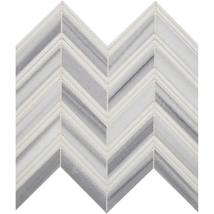 MAGMA Store & ServicesARIZONA TILE Chevron Marble Tile Grey10.87 x 11.89 Mesh SheetPolishedARIZONA TILE Chevron Marble Tile