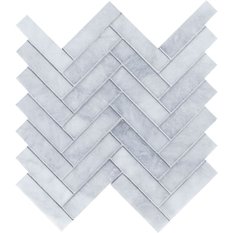 MAGMA Store & ServicesARIZONA TILE Cs-sky Blue Marble Tile Herringbone Mesh 1 x 4ARIZONA TILE Cs-sky Blue Marble Tile