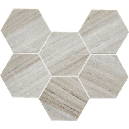 MAGMA Store & ServicesARIZONA TILE Cs-skyline Marble Tile Hex 4 Inch MeshARIZONA TILE Cs-skyline Marble Tile