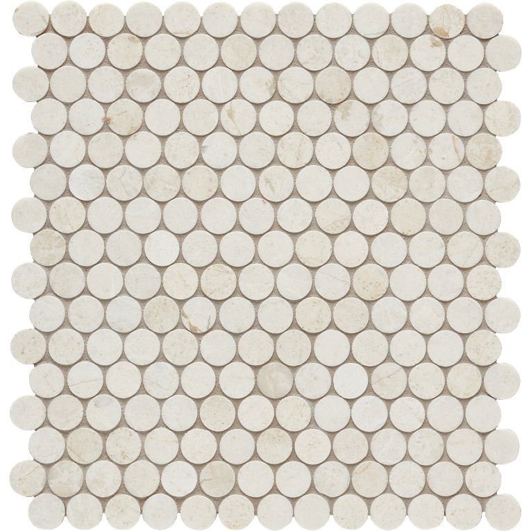 MAGMA Store & ServicesARIZONA TILE Cs-terra Nova Marvle Tile Penny Round MeshARIZONA TILE Cs-terra Nova Marvle Tile