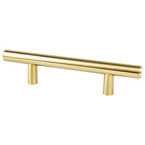 BerensonBerenson 3" Tempo T-Bar Pull, Modern Brushed Gold Berenson 3" Tempo T-Bar Pull, Modern Brushed Gold