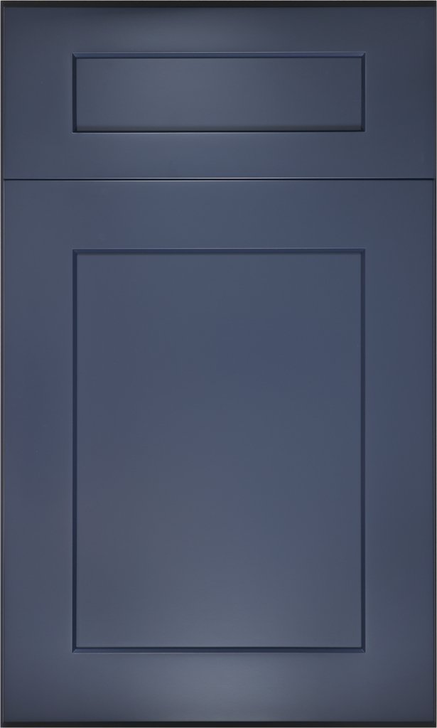 Highland CabinetsBase Blind Corner Cabinet - 1 Door, 1 Drawer - Shaker Kitchen Cabinet Signature BlueBBC42Blue Shaker