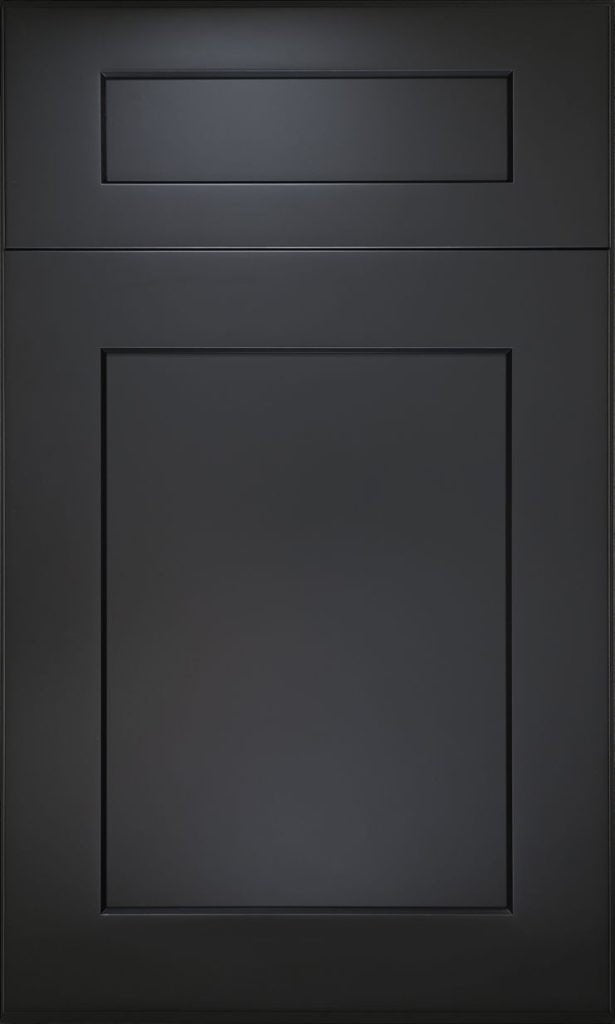 Highland CabinetsBase End Corner Cabinet - 2 Doors, 2 False Fronts - Shaker Kitchen Cabinet Onyx BlackBEC24Base End Corner Cabinet - 2 Doors, 2 False Fronts - Shaker Kitchen Cabinet