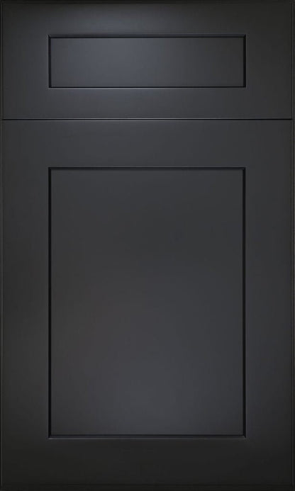 Highland CabinetsBase End Corner Cabinet - 2 Doors, 2 False Fronts - Shaker Kitchen Cabinet Onyx BlackBEC24Base End Corner Cabinet - 2 Doors, 2 False Fronts - Shaker Kitchen Cabinet