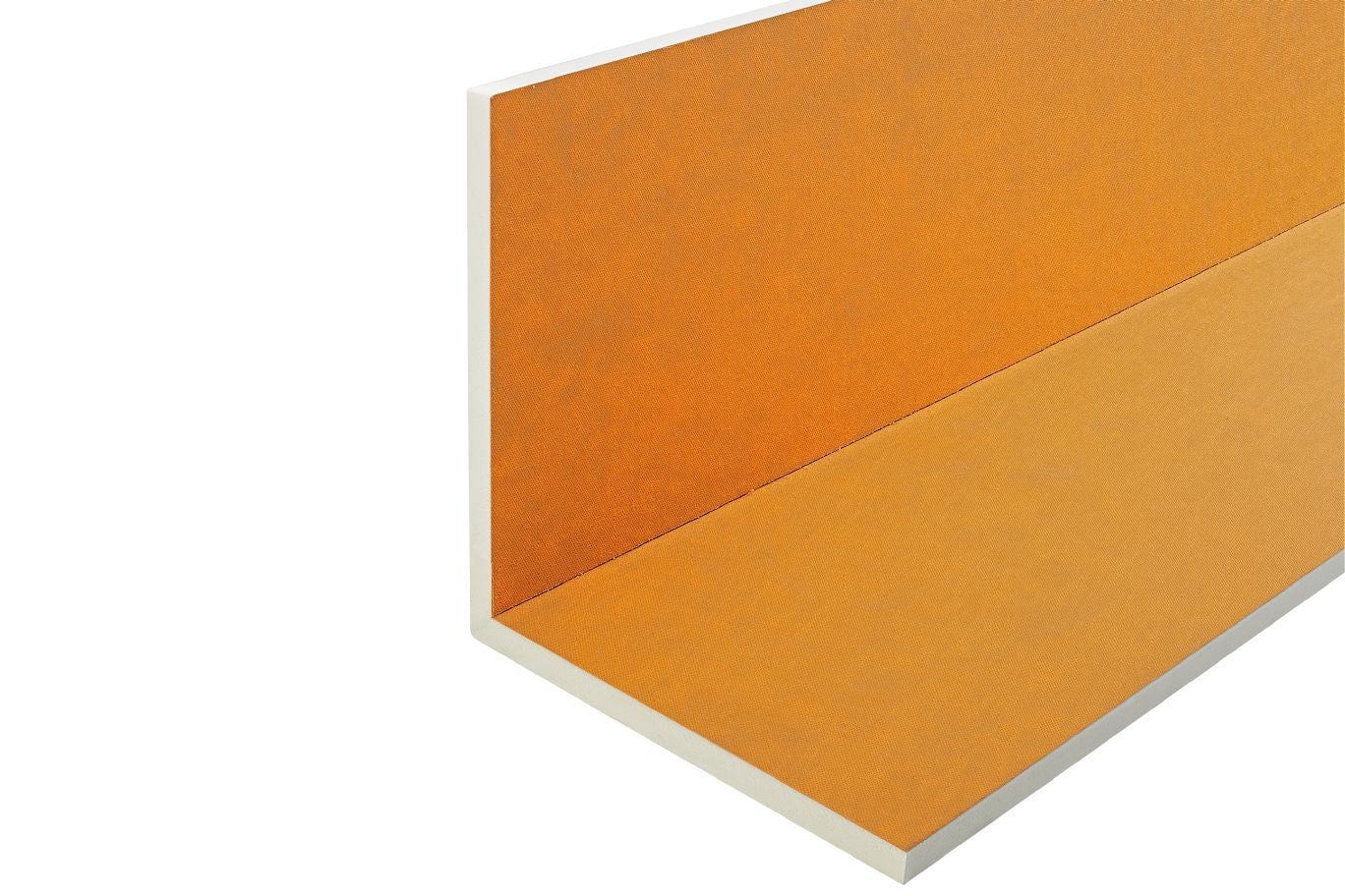 SCHLUTER SYSTEMSSchluter®-KERDI-BOARD-E L-shaped building panel for creating pipe and column coverings 19 mm (3/4")625 mm (24-1/2")244 cm (96")Schluter®-KERDI-BOARD-E L-shaped building panel for creating pipe and column coverings