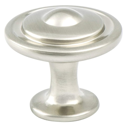 BerensonBerenson Advantage Plus-5 Button Knob, Brushed Nickel, 1-1/4" Berenson Advantage Plus-5 Button Knob, Brushed Nickel, 1-1/4"