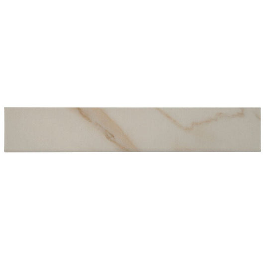 MSIAdella Calacatta 3x18 Bullnose MSI Tiles Adella Calacatta 3x18 Bullnose MSI Tiles