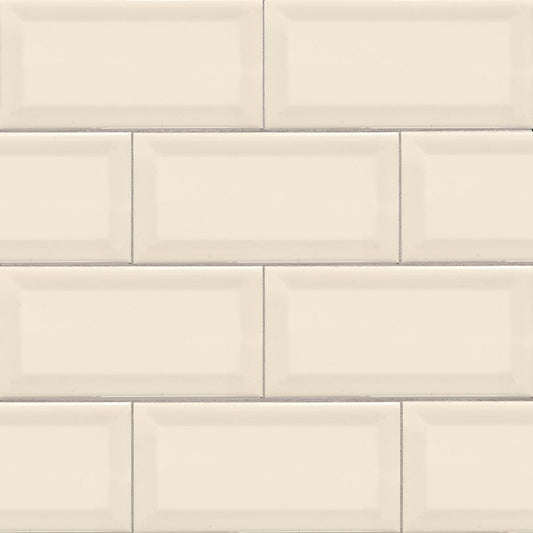 MSIAlmond Glossy 3x6 Beveled MSI Tiles Almond Glossy 3x6 Beveled MSI Tiles