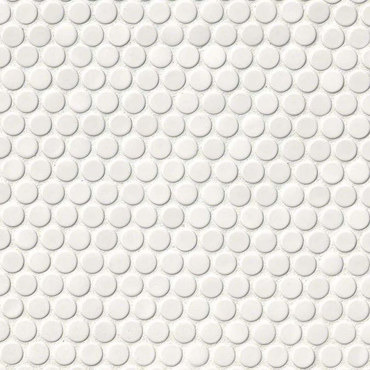 MSIBianco Penny Round Glossy Msi Tiles Bianco Penny Round Glossy Msi Tiles