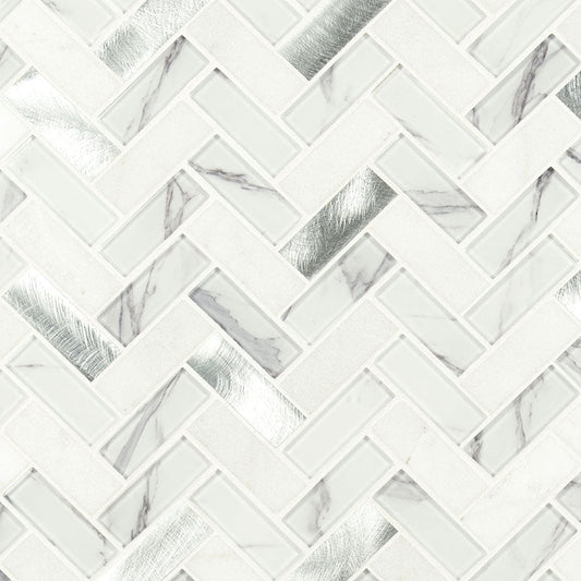 MSIBytle Bianco Herringbone MSI Tiles Bytle Bianco Herringbone MSI Tiles