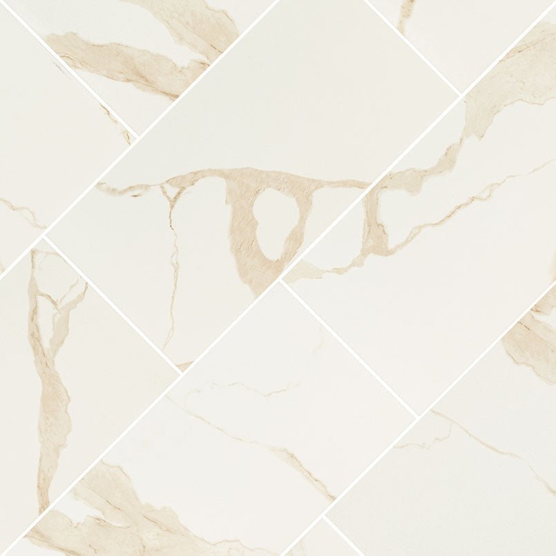 MSICalacatta Porcelain 24x48 Polished Msi Tile 0.39 Thickness Calacatta Porcelain 24x48 Polished Msi Tile 0.39 Thickness