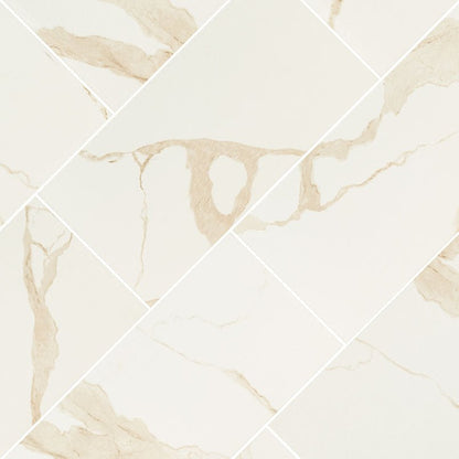 MSICalacatta Porcelain 24x48 Polished Msi Tile 0.39 Thickness Calacatta Porcelain 24x48 Polished Msi Tile 0.39 Thickness