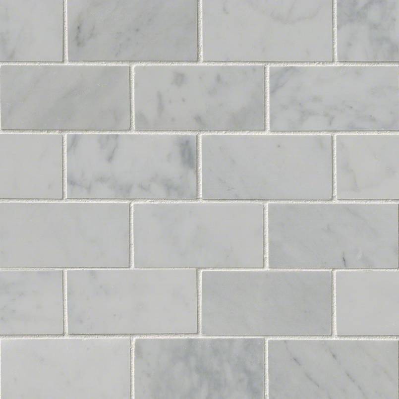 MSICarrara White 2x4 Mosaic MSI Tiles Carrara White 2x4 Mosaic MSI Tiles