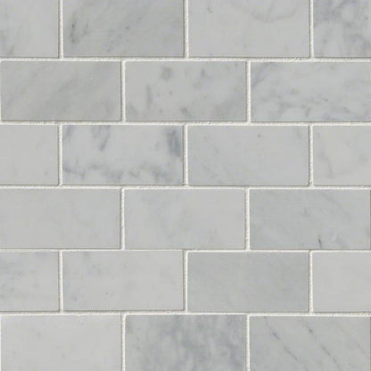 MSICarrara White 2x4 Mosaic MSI Tiles Carrara White 2x4 Mosaic MSI Tiles