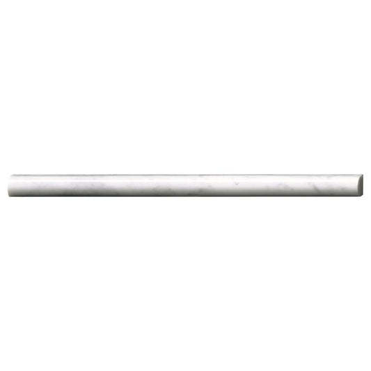 MSICarrara White Pencil Molding MSI Tiles Carrara White Pencil Molding MSI Tiles