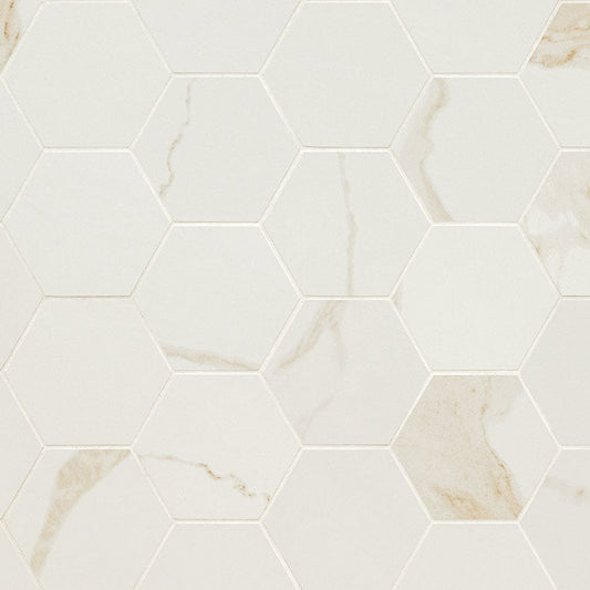 MSIEden Calcatta 3x3 Hexagon Matte MSI Tiles Eden Calcatta 3x3 Hexagon Matte MSI Tiles