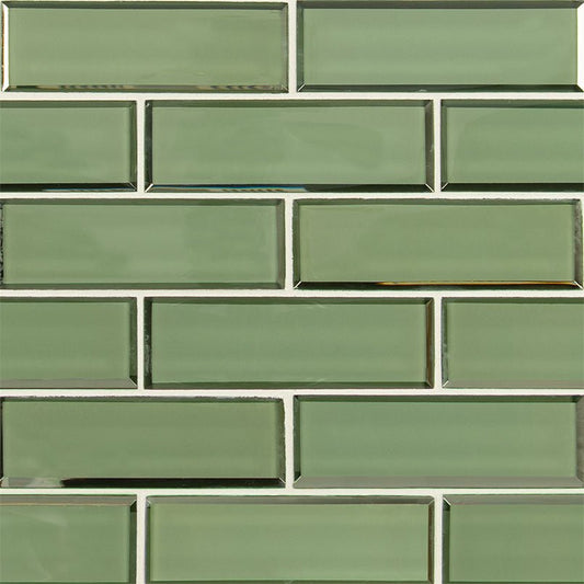 MSIEvergreen Beveled 2x6 Subway MSI Tiles Evergreen Beveled 2x6 Subway MSI Tiles