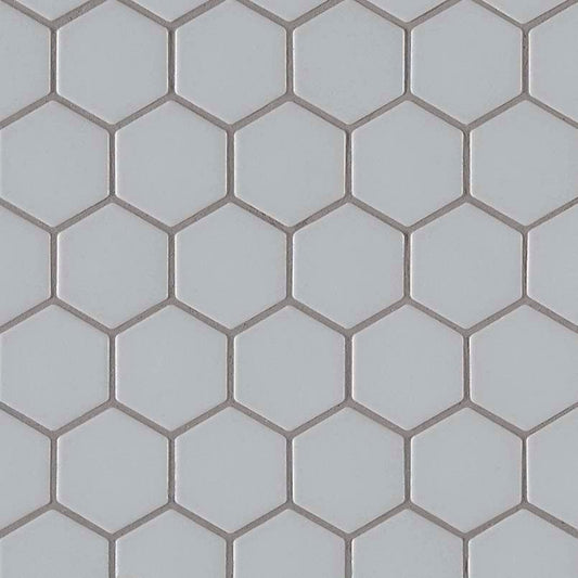 MSIGray Matte 2" Hex 6mm Msi Tiles Gray Matte 2" Hex 6mm Msi Tiles