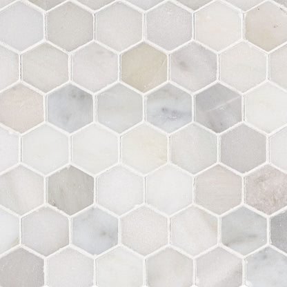 MSIGreecian White 2" Hexagon MSI Tiles Greecian White 2" Hexagon MSI Tiles