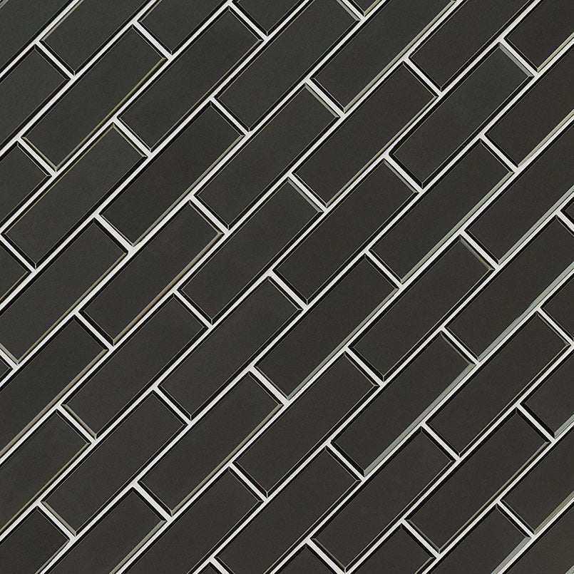 MSIMetallic Gray Bevel Subway MSI Tiles Metallic Gray Bevel Subway MSI Tiles