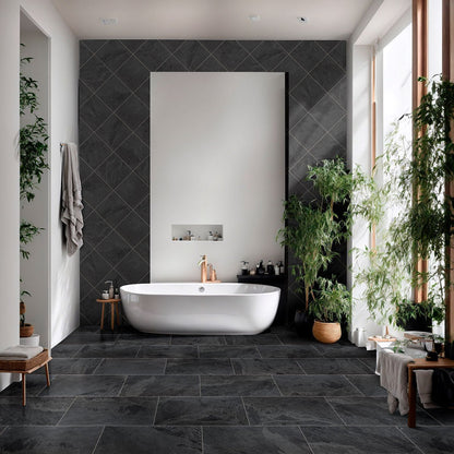 MSIMontauk Black 12x12 Honed Msi Tiles Montauk Black 12x12 Honed Msi Tiles