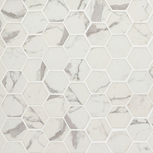 MSIStatuario Celano 2 Hexagon MSI Tiles Statuario Celano 2 Hexagon MSI Tiles