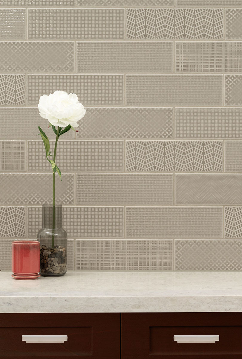 MSIUrbano Warm Concrete 3d Mix 4x12 Msi Tiles Urbano Warm Concrete 3d Mix 4x12 Msi Tiles