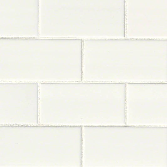 MSIWhite Glossy 3x6 MSI Tiles White Glossy 3x6 MSI Tiles