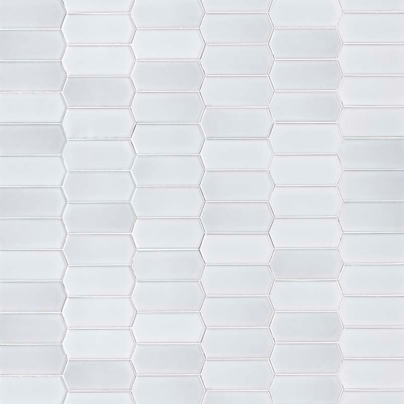 MSIWhite Glossy Picket 8mm Msi Tiles White Glossy Picket 8mm Msi Tiles