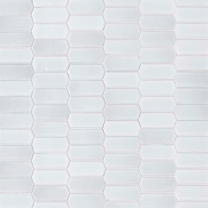 MSIWhite Glossy Picket 8mm Msi Tiles White Glossy Picket 8mm Msi Tiles