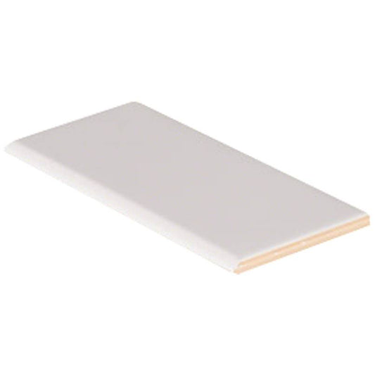 MSIWhite Glossy Single Bullnose Tile 3x6 MSI Tiles White Glossy Single Bullnose Tile 3x6 MSI Tiles