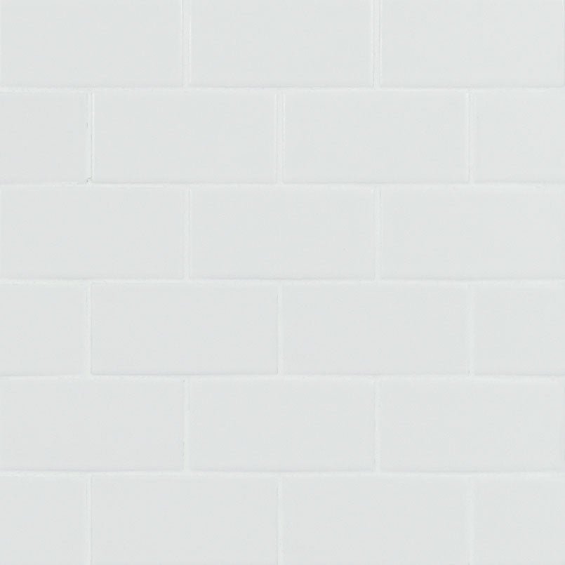 MSIWhite Matte 2x4x6mm Msi Tiles White Matte 2x4x6mm Msi Tiles