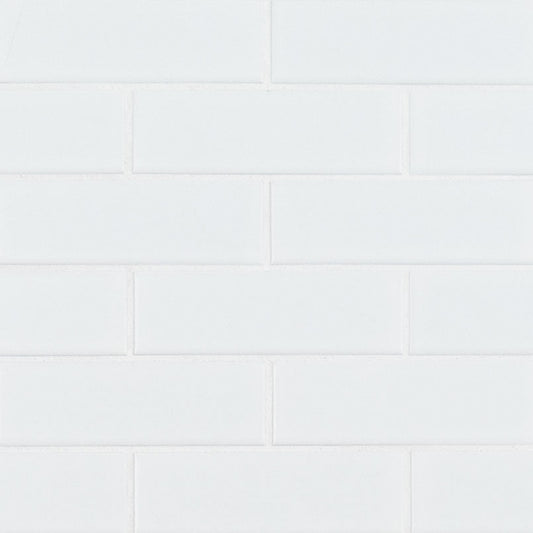 MSIWhite Matte Brick 6mm Msi Tiles White Matte Brick 6mm Msi Tiles