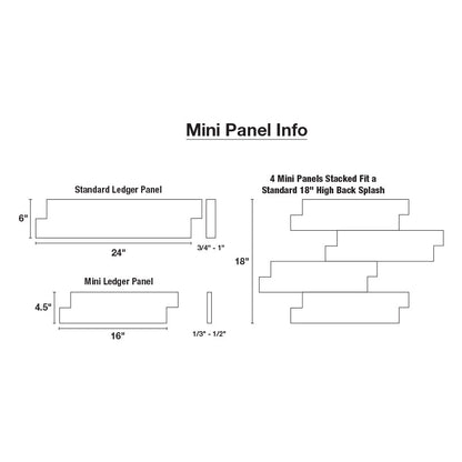 MSIWhite Oak 3d Mini Panel MSI Tiles White Oak 3d Mini Panel MSI Tiles