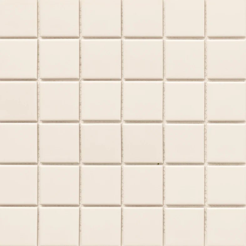 Emser TileEMSER TILE Catch Matte 2" X 2" on mesh, Glazed Ceramic Ivory2" X 2" Mosaic MatteEMSER TILE Catch Matte 2" X 2" on mesh, Glazed Ceramic