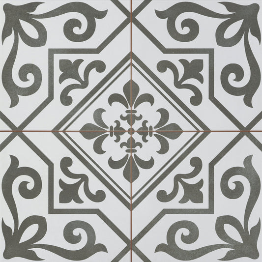 Emser TileEMSER TILE Nostalgia 18" X 18" Glazed Ceramic Epic18" X 18"EMSER TILE Nostalgia 18" X 18" Glazed Ceramic