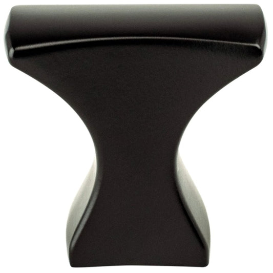 BerensonBerenson Aspire Curve Knob, Matte Black, 1-1/4" Berenson Aspire Curve Knob, Matte Black, 1-1/4"