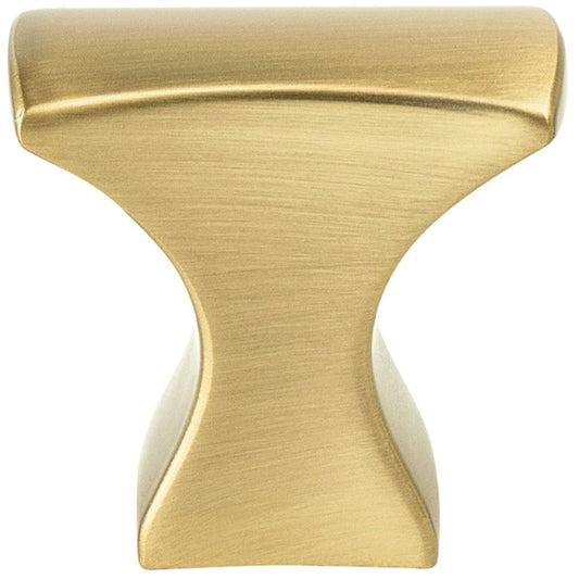 BerensonBerenson Aspire Curve Knob, Modern Brushed Gold, 1-1/4" Berenson Aspire Curve Knob, Modern Brushed Gold, 1-1/4"