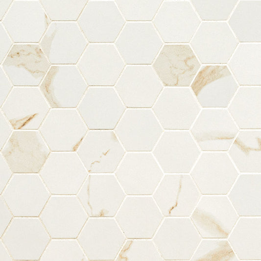 Eden Calcatta 2x2 Hexagon Matte MSI Tiles
